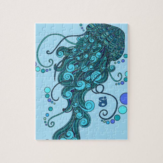 Quebra-cabeça SCI - Medusa - incidente do queijo de corda - (Vertical)