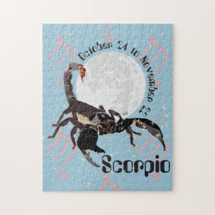 Quebra-cabeça Scorpio October 24 to novembros 22 puzzle