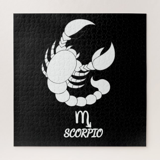 Quebra-cabeça Scorpio Silhouette (Vertical)