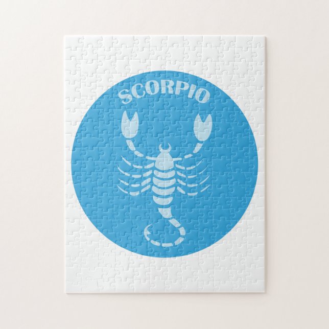 Quebra-cabeça Scorpio, Zodiac Sign, Horoscope, Astrology (Vertical)