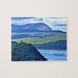 Quebra-cabeça Scotland Castle Varrich MacKay Clan Jigsee Quebra-