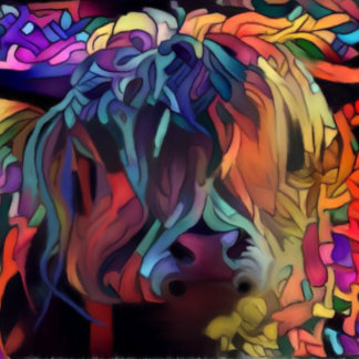 Quebra-cabeça Scottish Highland Cow