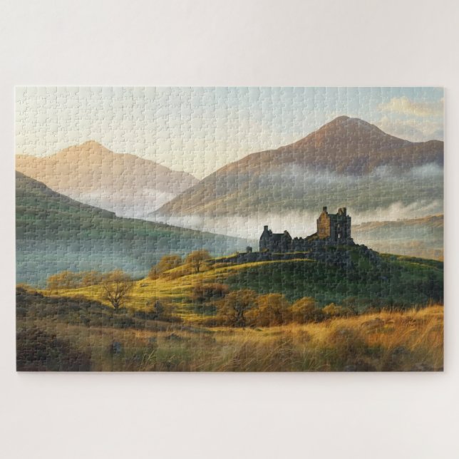Quebra-cabeça Scottish Highlands Jigsaw Puzzle (Horizontal)