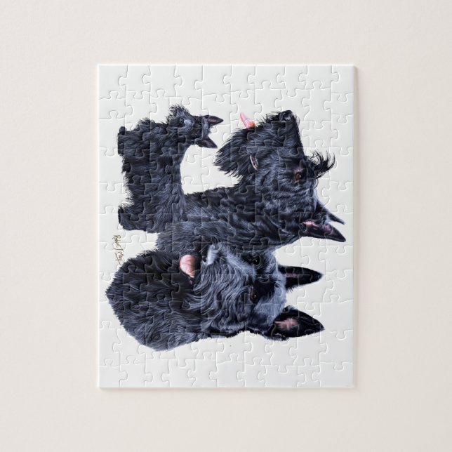 Quebra-cabeça Scottish Terrier (Vertical)