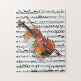 Quebra-cabeça Se a música for a comida do amor.