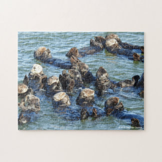 Quebra-cabeça Sea Otter Raft