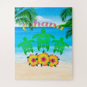 Quebra-cabeça Sea Turtles Hawaiai Honu