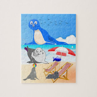 Quebra-cabeça Seal Beach Sand