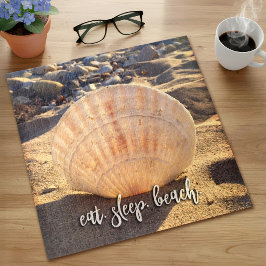 Quebra-cabeça Seashell Beach Photo Coma Sleep Beach Coastal