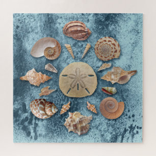 Quebra-cabeça Seashells Collection Mandala