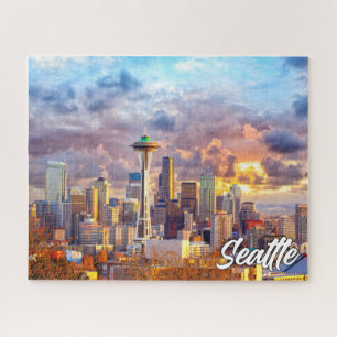 Quebra-cabeça Seattle, Washington, Estados Unidos