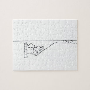 Quebra-cabeça Secção transversal de uma paisagem, de Thomas