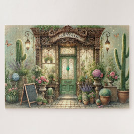 Quebra-cabeça Secret Garden Cactus Shop Plant Nursery Gift