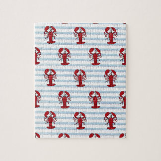 Quebra-cabeça seersucker da lagosta