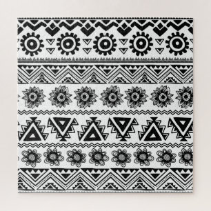Quebra-cabeça Segundo padrão étnico tribal, perfeito.
