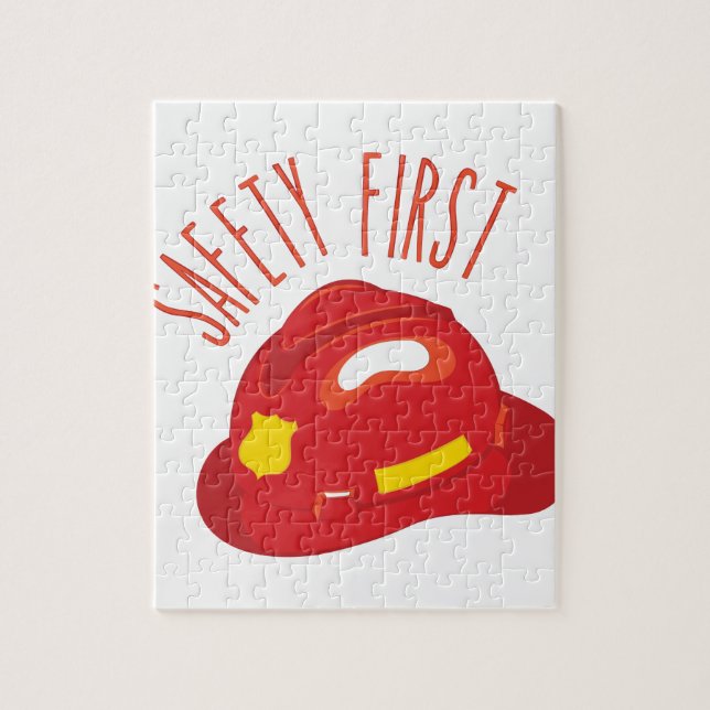 Quebra-cabeça Segurança em primeiro lugar (Vertical)