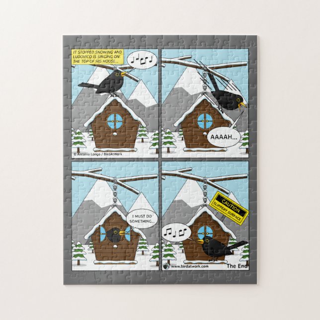 Quebra-cabeça Segurança Primeira Cômica (Vertical)