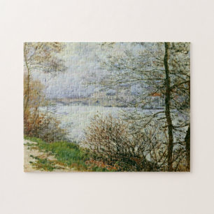 Quebra-cabeça Seine, Île de la Grande Jatte Monet Fine Art