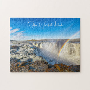 Quebra-cabeça Selfoss Waterfall, Islândia