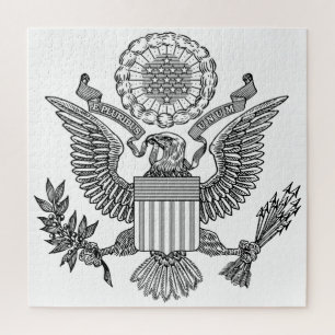 Quebra-cabeça Selo excelente dos Estados Unidos da América (EUA