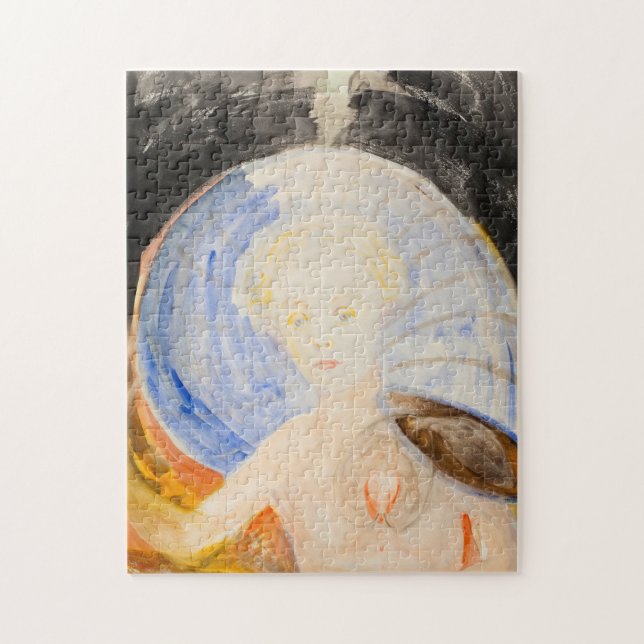 Quebra-cabeça Sem título, 1934 por Hilma af Klint (Vertical)