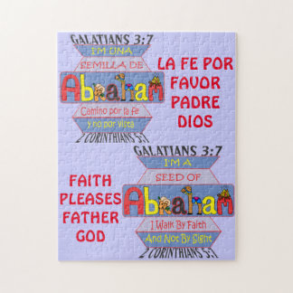 Quebra-cabeça Sementes de Abraão© - Esp & Eng