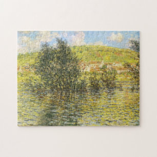 Quebra-cabeça Sena é efeito do solo Sol depois da chuva Monet