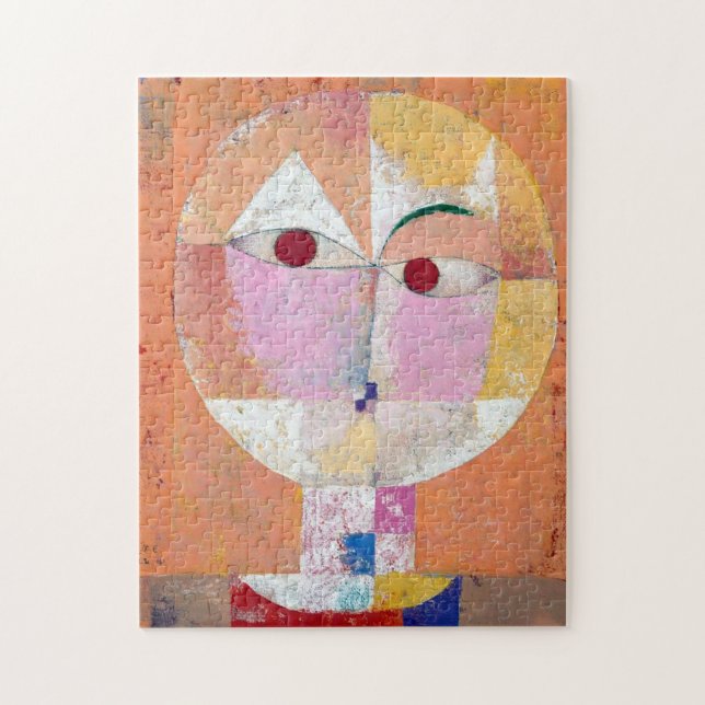 Quebra-cabeça Senecio, Paul Klee (Vertical)