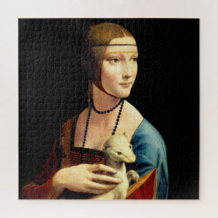Quebra-cabeça Senhora com um Ermine por Leonardo Da Vinci