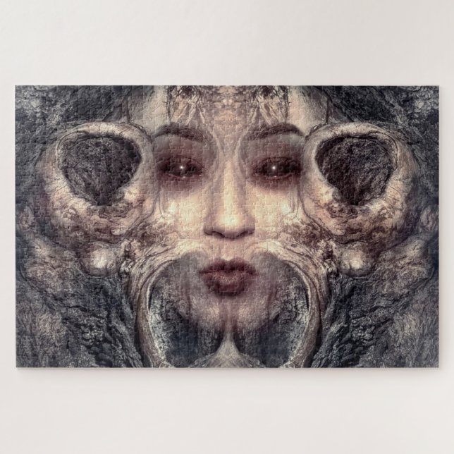 Quebra-cabeça Senhora das Árvores - Arte Fantástica (Horizontal)