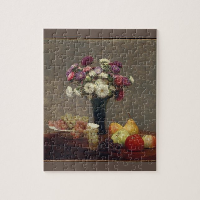 Quebra-cabeça Senhoras e Frutas sobre a Mesa Henri Fantin-Latour (Vertical)