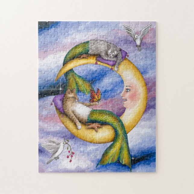 Quebra-cabeça Sereia Cat 29 (Vertical)