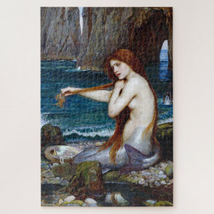 Quebra-cabeça Sereia, John William Waterhouse