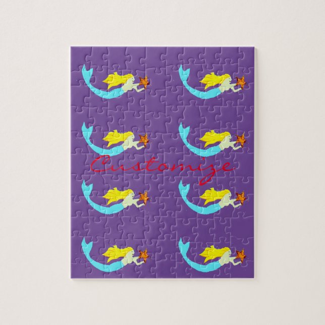 Quebra-cabeça Sereias Louras com Thunder_Cove Estrela (Vertical)