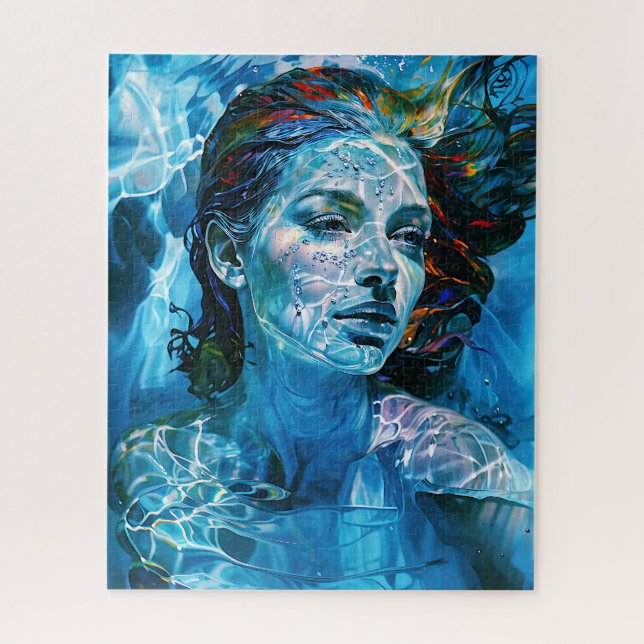 Quebra-cabeça Serelis - Serenidade em Aqua Harmonia (Vertical)