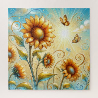 Quebra-cabeça Serenata de raios solares