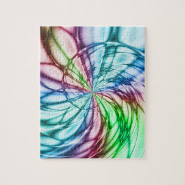 Quebra-cabeça Serendipidade | Arte Fractal Multicolor