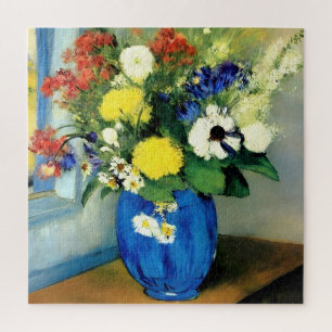 Quebra-cabeça Serene Flower Vase Trabalho de arte