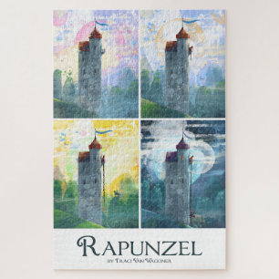 Quebra-cabeça Série Rapunzel Art