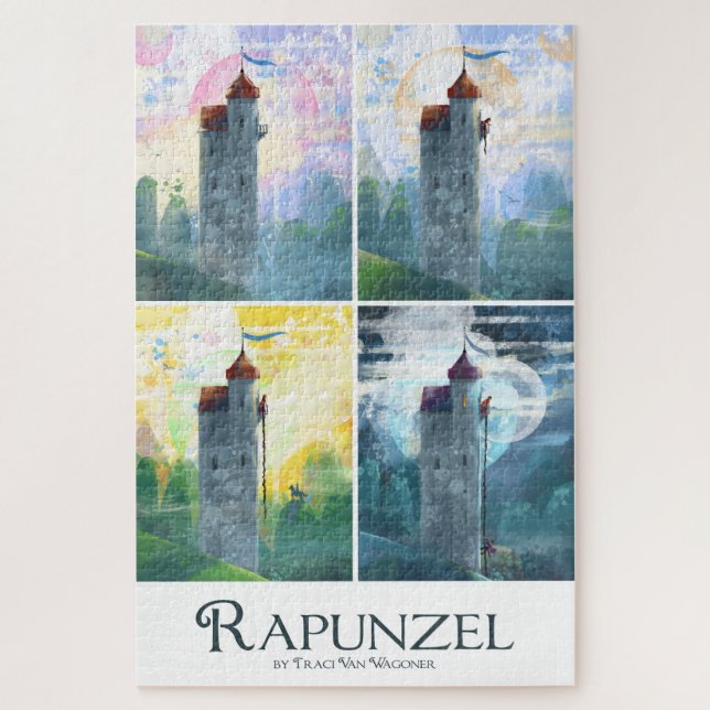 Quebra-cabeça Série Rapunzel Art (Vertical)