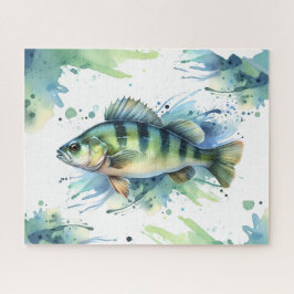 Quebra-cabeça - Série Watercolor: Perch