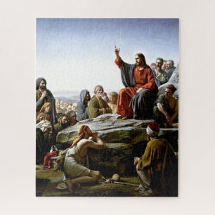 Quebra-cabeça Sermão na pintura do Monte - Carl Bloch