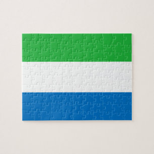 Quebra-cabeça Serra bandeira de Leonean