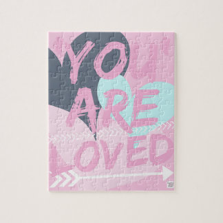 Quebra-cabeça Serra de vaivém positiva inspirada do mindset.