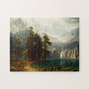 Quebra-cabeça Serra Nevadas de Bierstadt