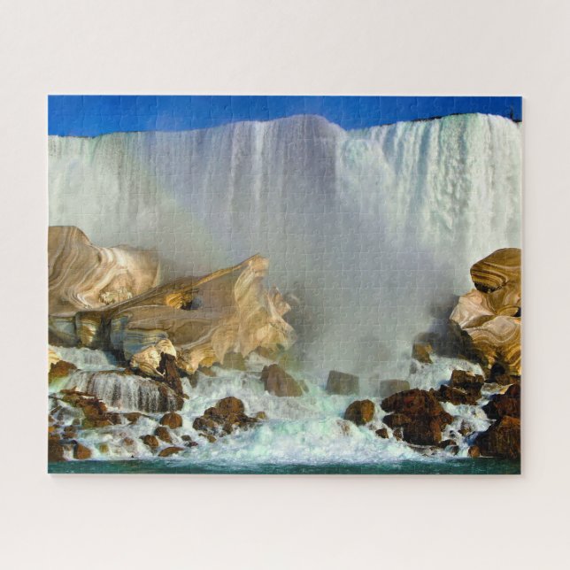 Quebra-cabeça Serra-saw Niagara cai  Búfalo Nova York. (Horizontal)