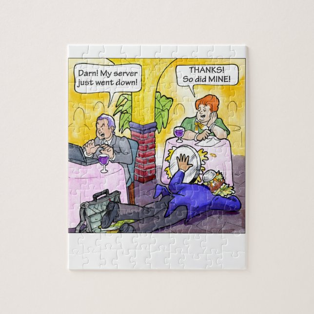 Quebra-cabeça Servidor para baixo! (Vertical)