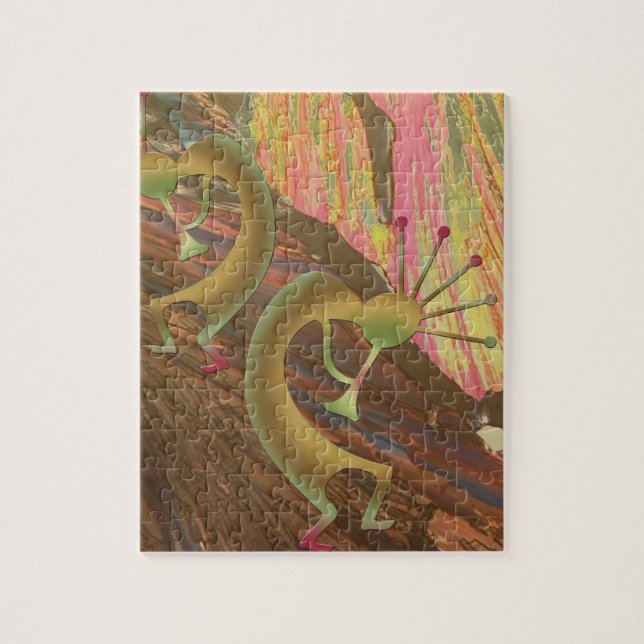 Quebra-cabeça Sessão de Jam Kokopelli (Vertical)