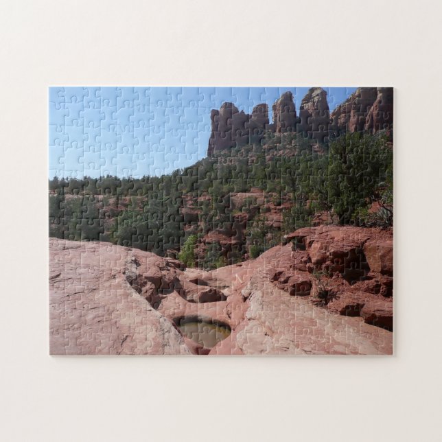 Quebra-cabeça Sete Piscinas Sagradas em Sedona Arizona (Horizontal)