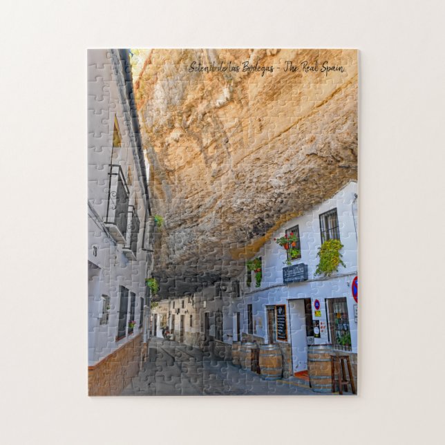 Quebra-cabeça Setenil de las Bodegas - A Espanha Real (Vertical)